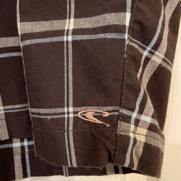Men's O'Neill plaid shorts; sz. 3X waist, very good condition - Picture 2 of 4